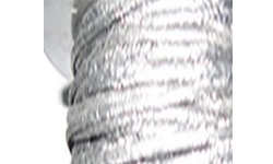 Graphite Yarn Wrapped With Wire Mesh